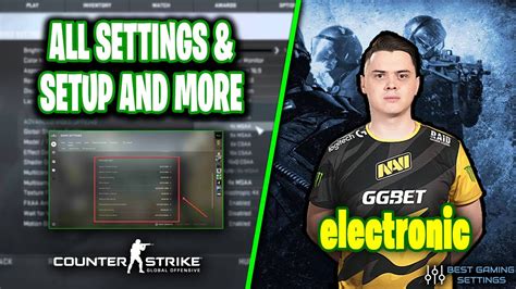 electronic csgo settings